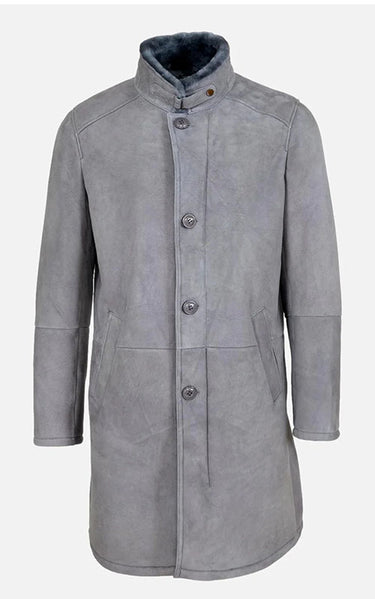 Gray Suede Lamb