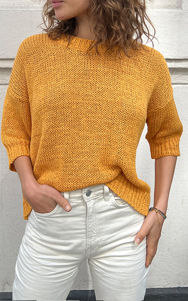 Orange Knit