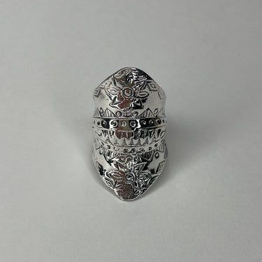 Wide silver