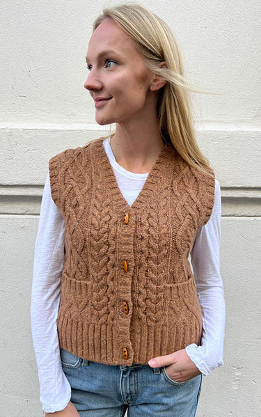 Caramel vest