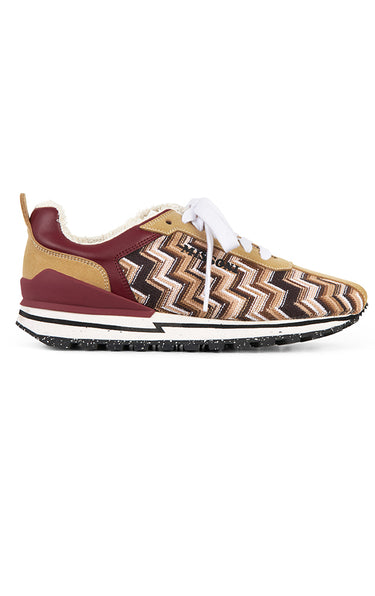 Beige/Bordeaux
