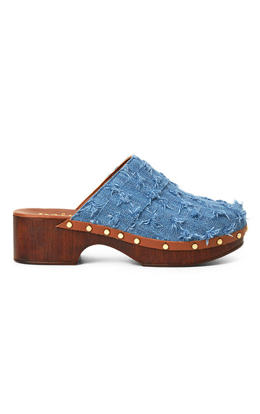 Denimträskor