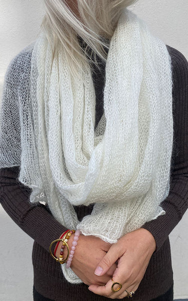 Cream Scarf