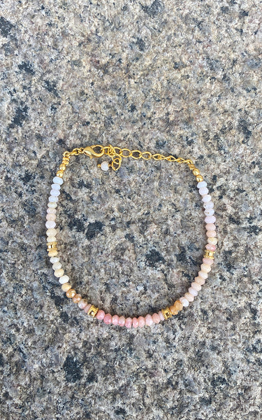 Pink moonstone