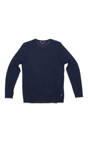 Navy knit