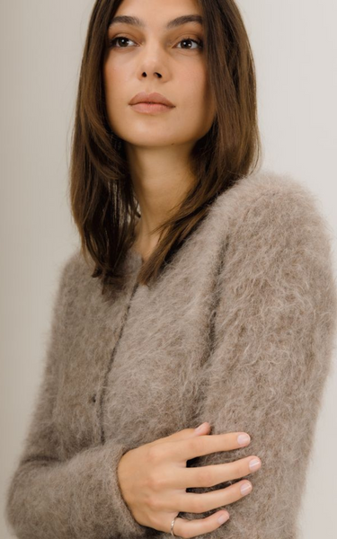 Alpaca cardigan