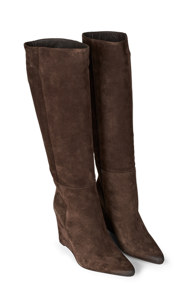 Wedge Suede