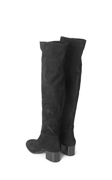 Overknee suede