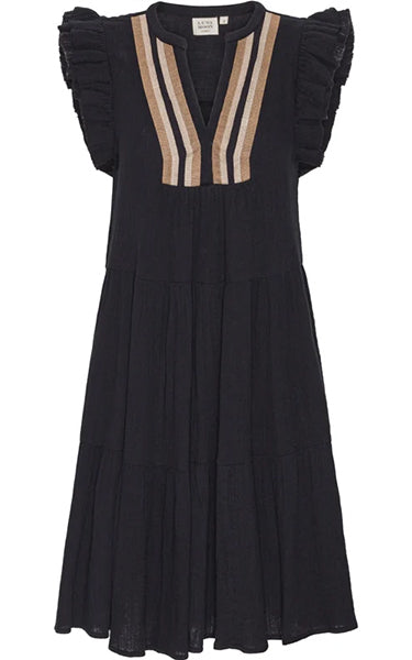 Sleeveless dress black