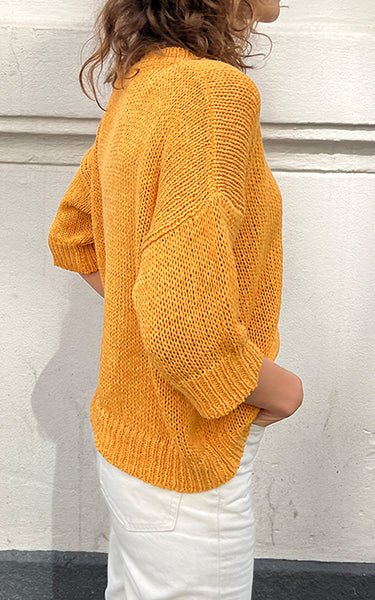 Orange Knit