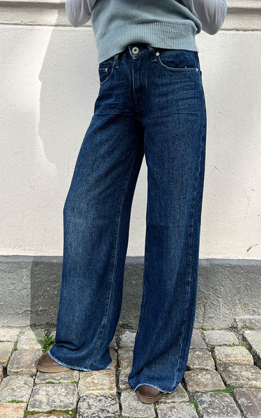 Dark denim