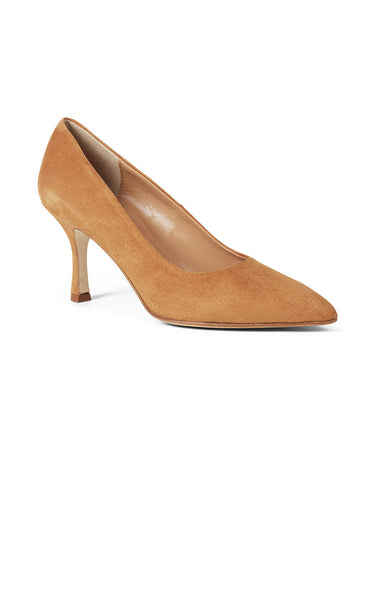 New suede pump