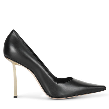 Black gold heel