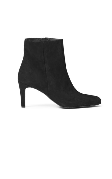 Black suede