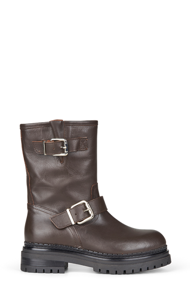 2 buckles brown