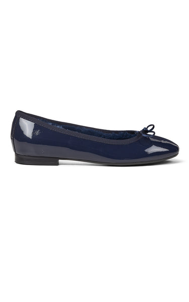 Blue patent Fur