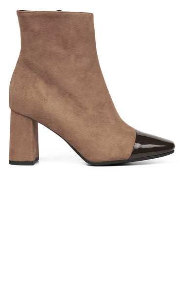 Patent toe brow