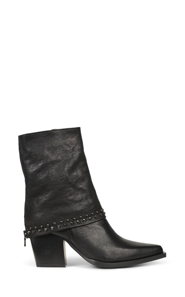 Leather studded