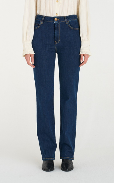 Straight denim
