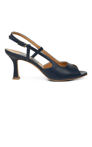Blue sling back