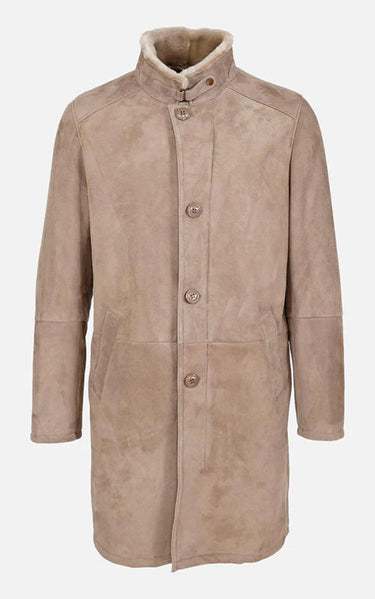 Dark beige wool