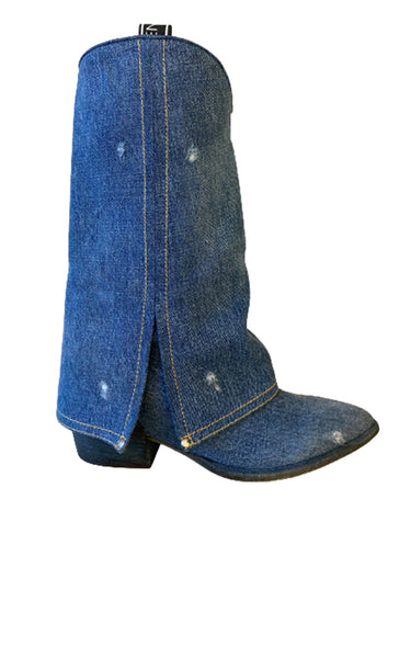 Denim Boot